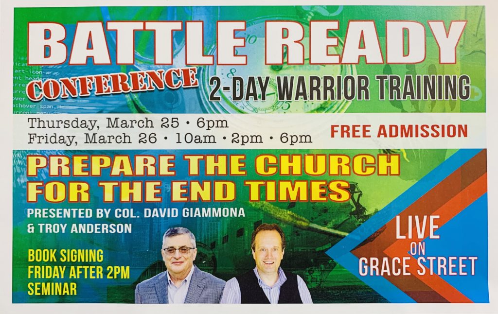 Battle Ready Conference 2 Day Warrior Training | Prepare the Church for the End Times